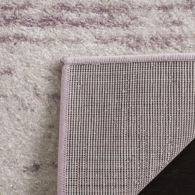 SAFAVIEH Area Rug 3x5 - Adirondack Collection - Cream & Purple, Modern Ombre Design, Non Shedding & Easy to Clean, Ideal for Living Room, Bedroom, Office, Dining Space (ADR113L)