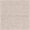 SAFAVIEH Natura Collection Area Rug - 3' Square, Beige, Handmade Wool Blend, Textured Design, Ideal for Living Room, Bedroom, Dining Space (NAT620B)