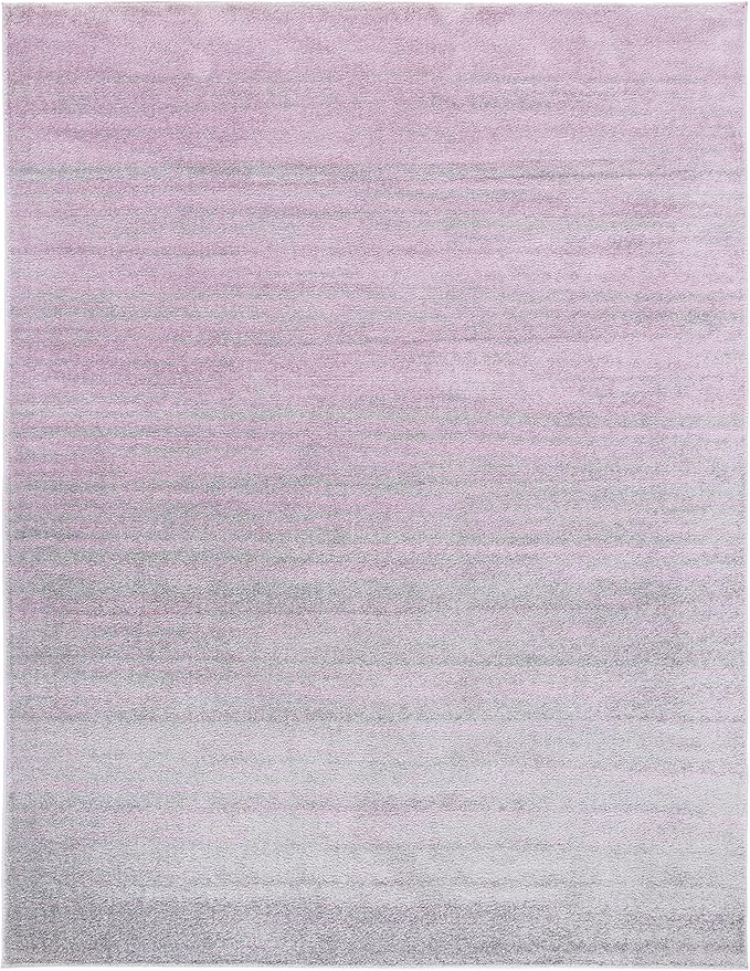 SAFAVIEH Area Rug 10x14 - Adirondack Collection - Large - Purple & Green, Modern Ombre Design, Non Shedding & Easy to Clean, Ideal for Living Room, Bedroom, Office, Dining Space (ADR113V)