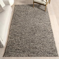 Nuloom Penelope Grey/Brown, 5' x 8', Hand-Braided, Wool & Cotton, Soft and Textured, High Traffic, Stain Resistant, Easy Clean, Durable Area Rug for Bedroom, Living Room, Dining, Foyer, Entryway