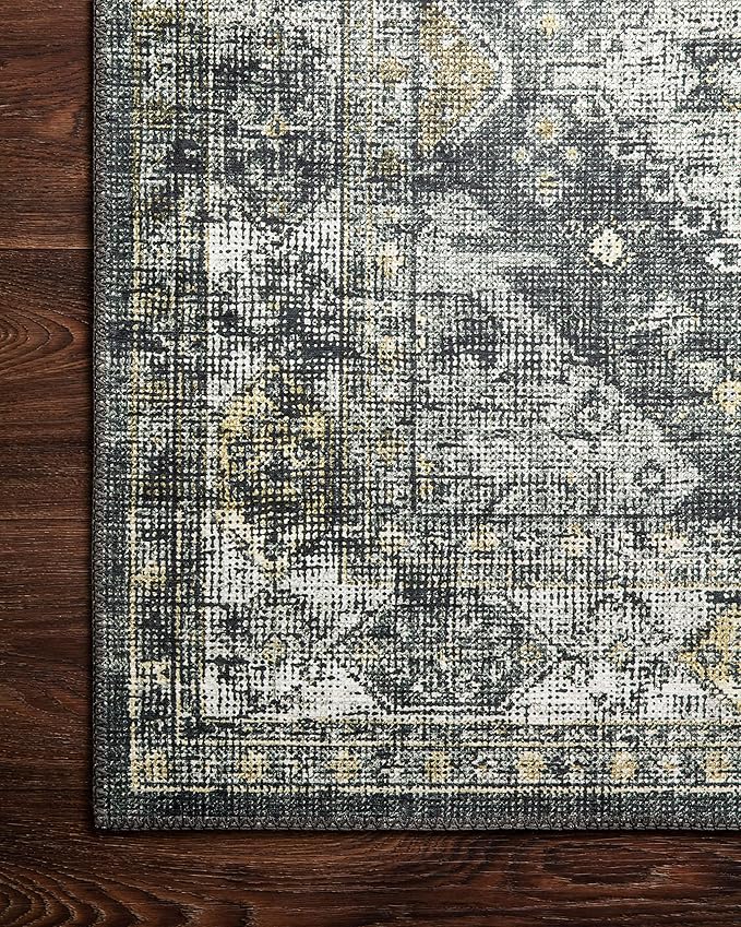 Loloi Skye Collection SKY-09 Graphite/Silver 9'-0" x 12'-0" Area Rug