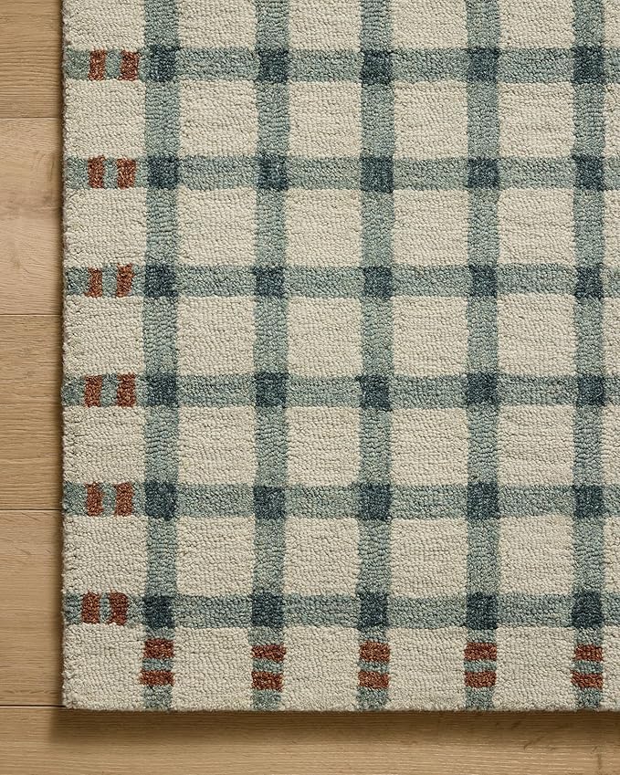 Loloi Magnolia Home by Joanna Gaines Waylon Collection WAY-02 Spa/Brick 2'-3" x 3'-9" Accent Rug