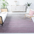 SAFAVIEH Adirondack Collection Area Rug - 6'7" Square, Purple & Green, Modern Ombre Design, Non Shedding & Easy to Clean, Ideal for Living Room, Bedroom, Office, Dining Space (ADR113V)