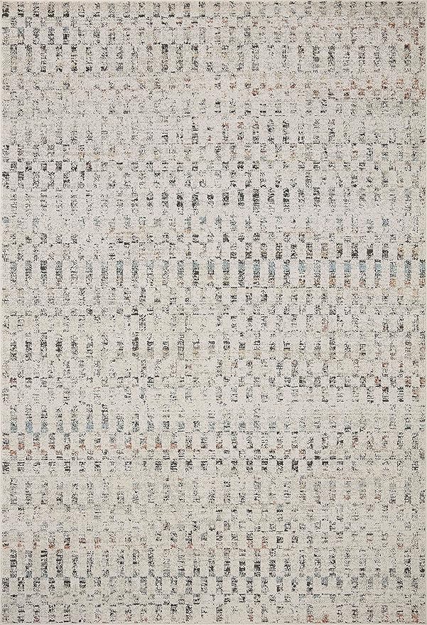 Loloi Kamala Collection KAM-05 Grey/Multi 2'-7" x 12'-0" Runner Rug