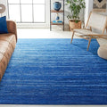 SAFAVIEH Area Rug 11x15 - Adirondack Collection - Large - Light Blue & Dark Blue, Modern Ombre Design, Non Shedding & Easy to Clean, Ideal for Living Room, Bedroom, Office, Dining Space (ADR113F)