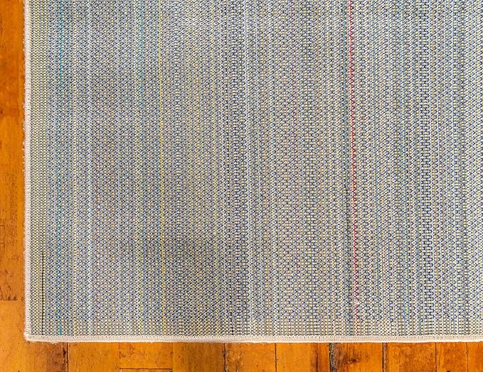 Unique Loom Solo Collection Area Rug - Calabasas (3' 3" x 5' 3" Rectangle, Yellow)