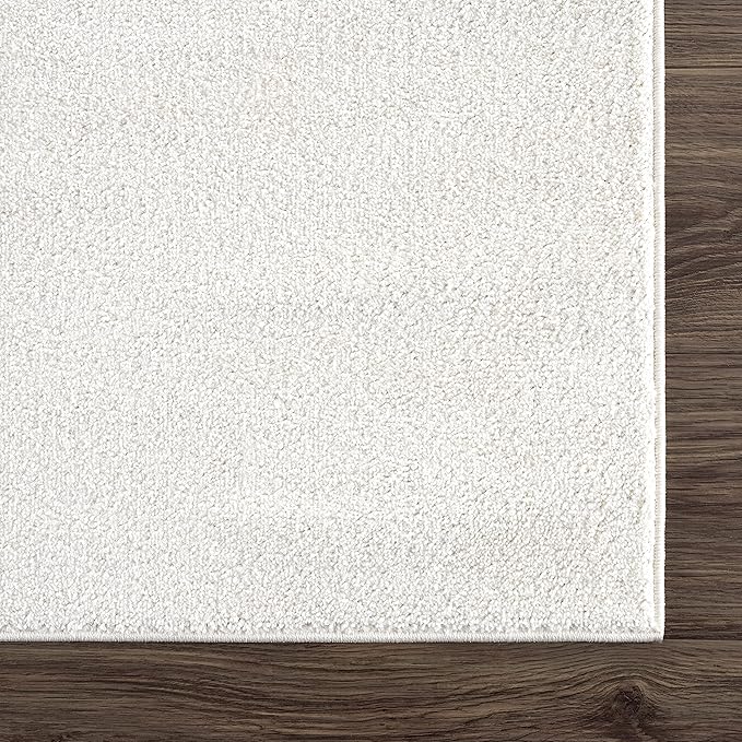 Abani Rugs Cream and Pink 8 ft. x 10 ft.(7'9"x10'2") Contemporary mid-Century Rug with Beige and Pink Geometric Circle. Minimalistic Design Rectangular Area Rug. Turkish Stain Resistant Area Rug.
