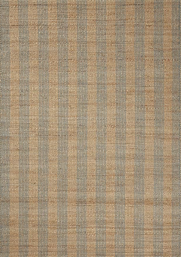 Loloi Chris Loves Julia Judy Collection JUD-04 Natural/Sky 2'-6" x 7'-6" Runner Rug