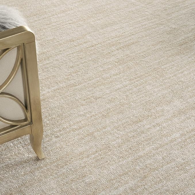Nourison Home Nourison Essentials Ivory Beige 10' x 14' Area Rug - Easy Clean, Non Shedding, Bed Room, Living Room, Dining Room, Kitchen (10' x 14')