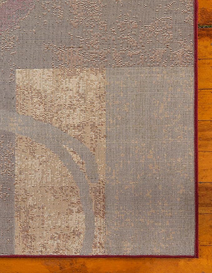 Unique Loom Barista Collection Area Rug - Kouillou (2' 2" x 6' 1" Runner, Multi/ Brown)
