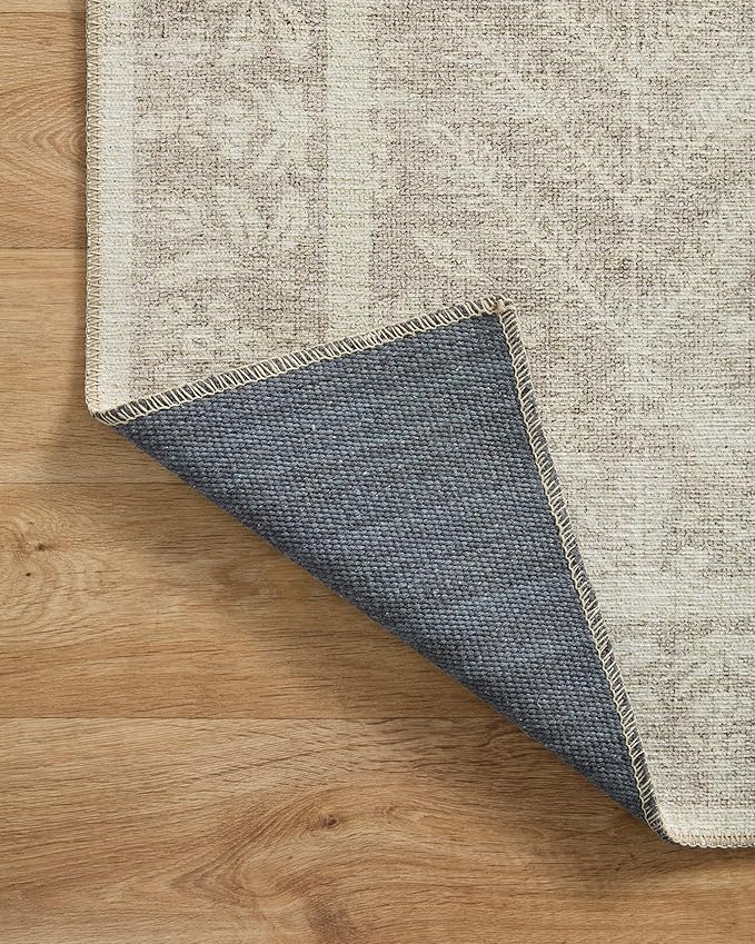 Loloi Rifle Paper Co. Maison Collection MAO-02 Bough Natural 8'-4" x 11'-6", .19" Pile Height, Area Rug