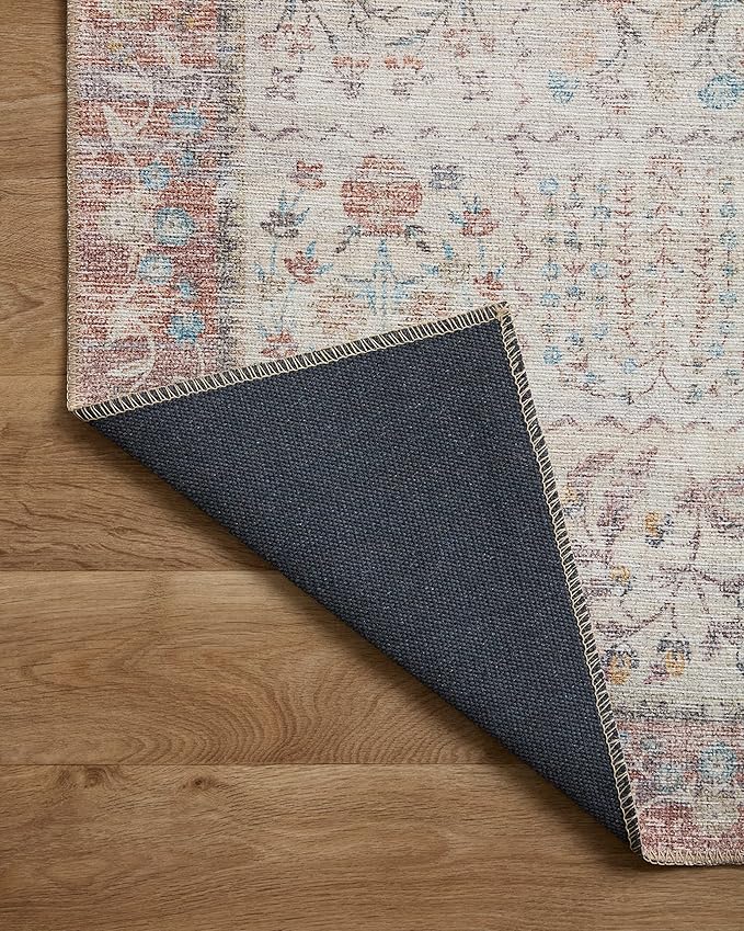 Loloi Rifle Paper Co. Maison Collection MAO-08 Cream 2'-6" x 7'-6", .19" Pile Height, Runner Rug