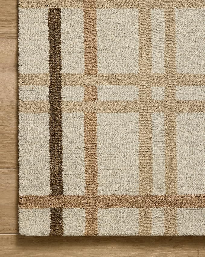 Loloi Magnolia Home by Joanna Gaines Waylon Collection WAY-01 Natural/Bark 2'-3" x 3'-9" Accent Rug