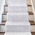Well Woven Custom Size Hallway & Stair Runner- Harlow Pompeii Light Grey 31 Inches Wide x 5 Feet Long Runner (31" x 5') Runner Rug - Modern Chevron Pattern, Ultra-Soft, Easy-Clean