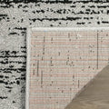 SAFAVIEH Adirondack Collection Runner Rug - 2'6" x 16', Silver & Black, Modern Ombre Design, Non Shedding & Easy to Clean, Ideal for Hallway, Foyer, Kitchen, Entryway, Bedroom (ADR113A)
