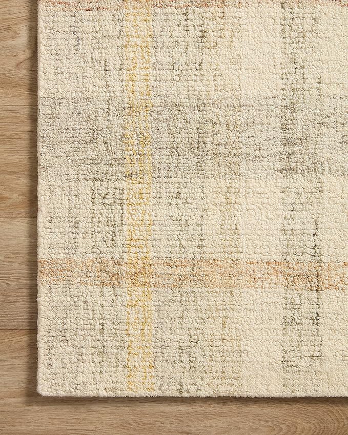 Loloi Chris Loves Julia Chris Collection CHR-04 Natural/Multi 8'-6'' x 11'-6'', .50" Pile Height, Area Rug