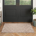 Nourison Home Versatile Natural Beige 2' x 4' Area Rug - Easy Clean, Non Shedding, Bed Room, Living Room, Dining Room, Kitchen (2' x 4')