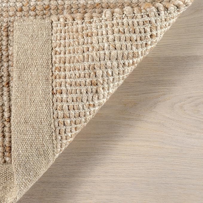 Rugs USA Palisades Marled Beige/Ivory, 8'6" x 11'6", Hand Woven, Marled, Tassel, Soft and Cozy, High Traffic, Stain Resistant, Easy Clean, Durable Area Rug for Bedroom, Living Room, Dining, Den, Foyer