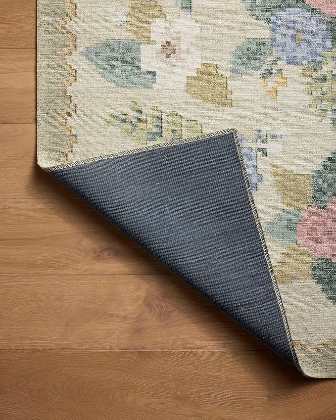Loloi Rifle Paper Co. Rosa Collection RSA-02 Cream/Multi 8'-4" x 11'-6" Area Rug
