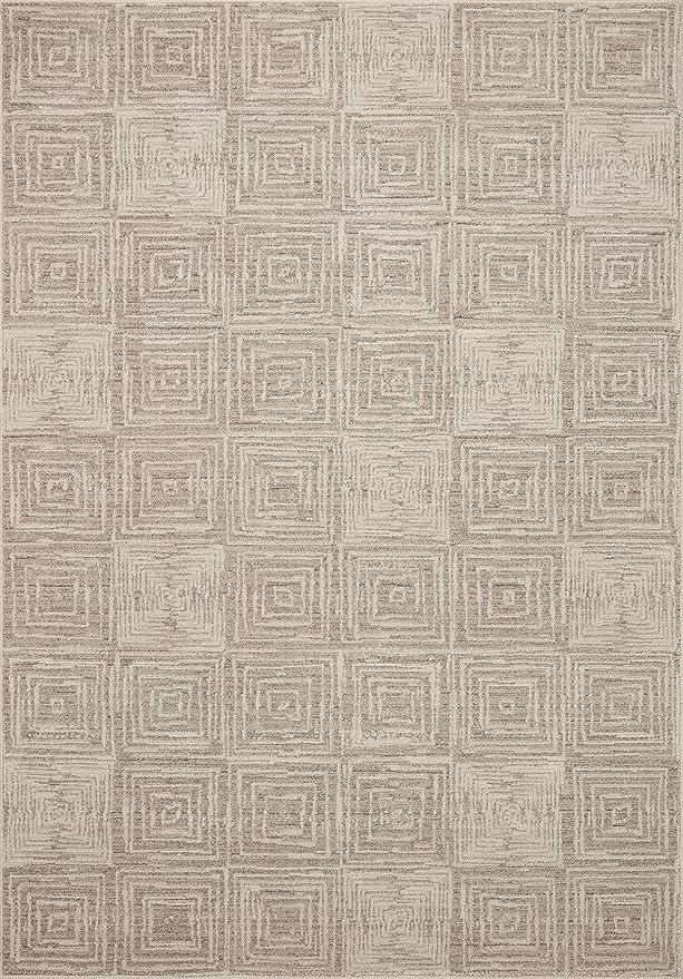 Loloi Darby Collection DAR-05 Beige/Grey 2'-7" x 10'-0" Runner Rug