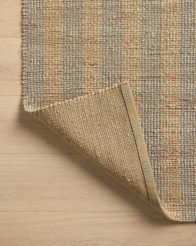 Loloi Chris Loves Julia Judy Collection JUD-04 Natural/Sky 9'-3" x 13' Area Rug