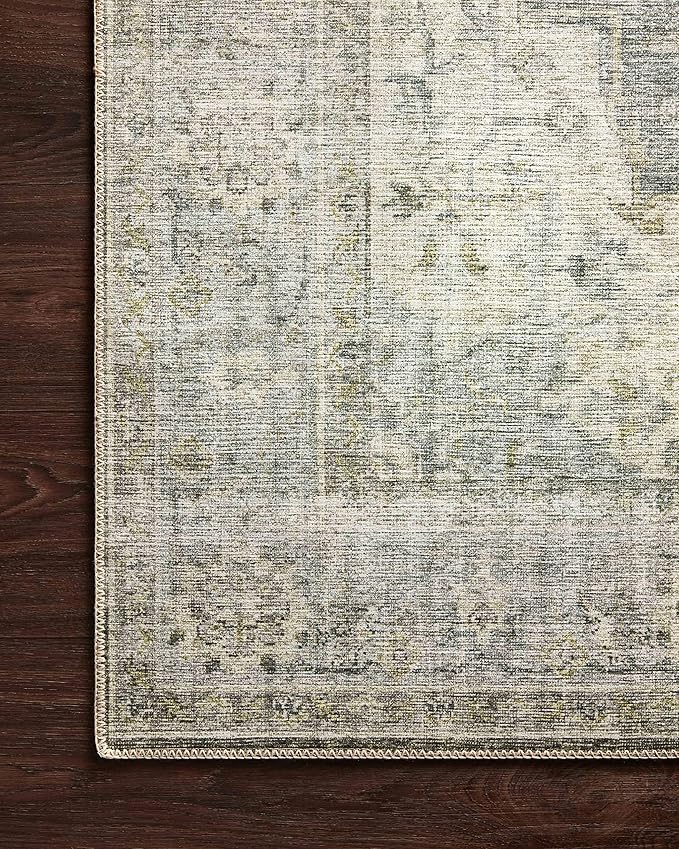 Loloi Skye Collection SKY-12 Charcoal/Dove 2'-6" x 10'-0" Runner Rug