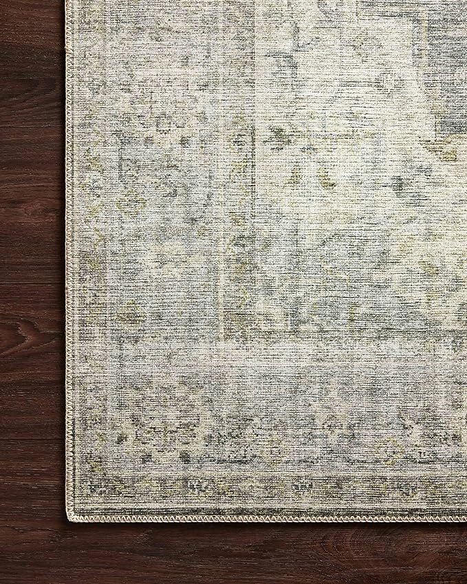 Loloi II Skye Collection SKY-12 Charcoal/Dove 2'-3" x 3'-9" Accent Rug