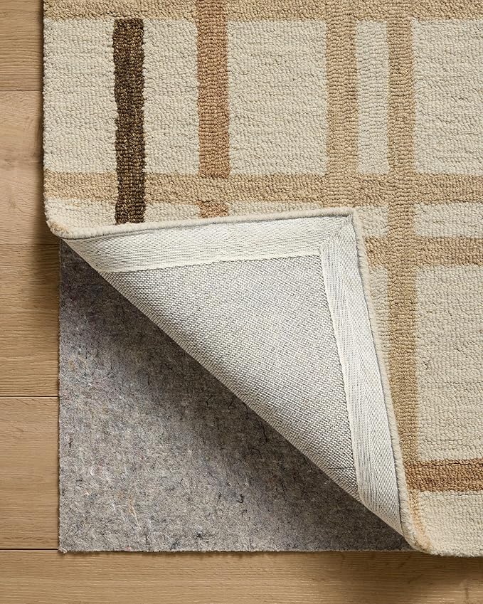Loloi Magnolia Home by Joanna Gaines Waylon Collection WAY-01 Natural/Bark 3'-6" x 5'-6" Accent Rug