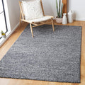 SAFAVIEH Area Rug 3x5 - Natura Collection - Dark Grey, Handmade Wool Blend, Textured Design, Ideal for Living Room, Bedroom, Dining Space (NAT620H)