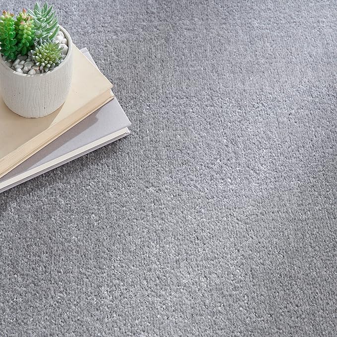 Nourison Home Nourison Essentials Silver Grey 12' x 15' Area Rug - Easy Clean, Non Shedding, Bed Room, Living Room, Dining Room, Kitchen (12' x 15')