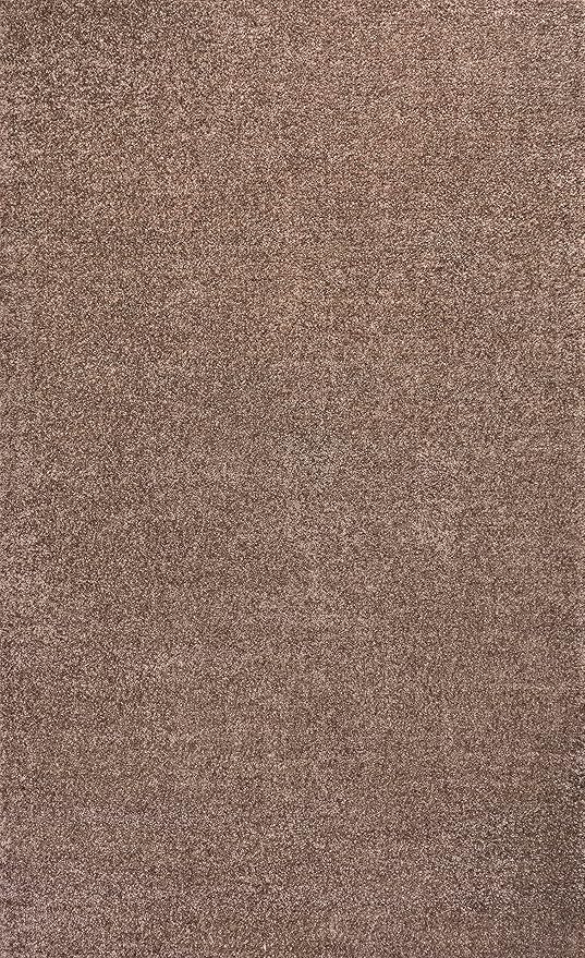 JONATHAN Y Haze Solid Low-Pile Brown Indoor Area Rug 9x12, Coastal,Bohemian,Minimalist,Classic, Easy-Cleaning for Living Room,Bedroom,Kitchen,Pet Friendly,Non-Shedding (SEU100J-9)