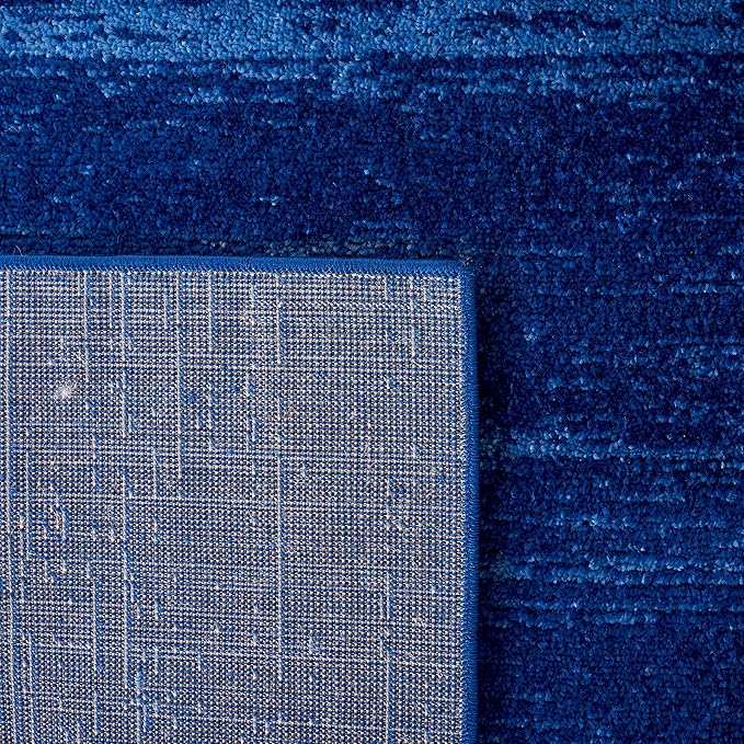 SAFAVIEH Adirondack Collection Runner Rug - 2'6" x 6', Light Blue & Dark Blue, Modern Ombre Design, Non Shedding & Easy to Clean, Ideal for Hallway, Foyer, Kitchen, Entryway, Bedroom (ADR113F)
