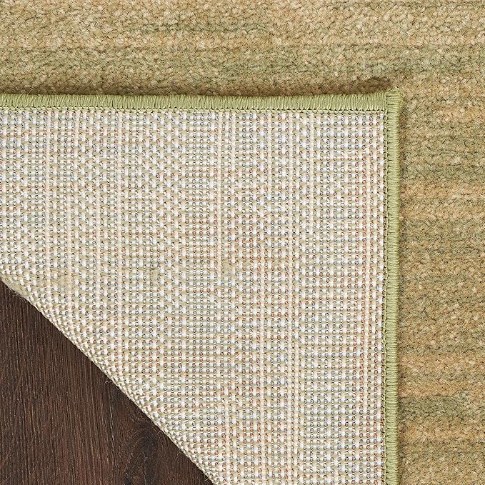 Nourison Home Nourison Essentials Green Gold 3' x 5' Area Rug - Easy Clean, Non Shedding, Bed Room, Living Room, Dining Room, Kitchen (3' x 5')